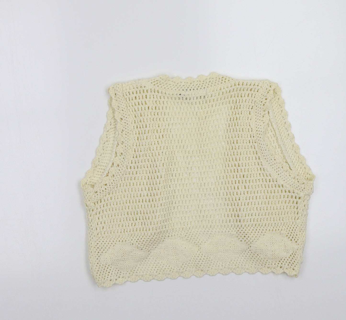 Pura moda Womens Beige   Cardigan Jumper Size S