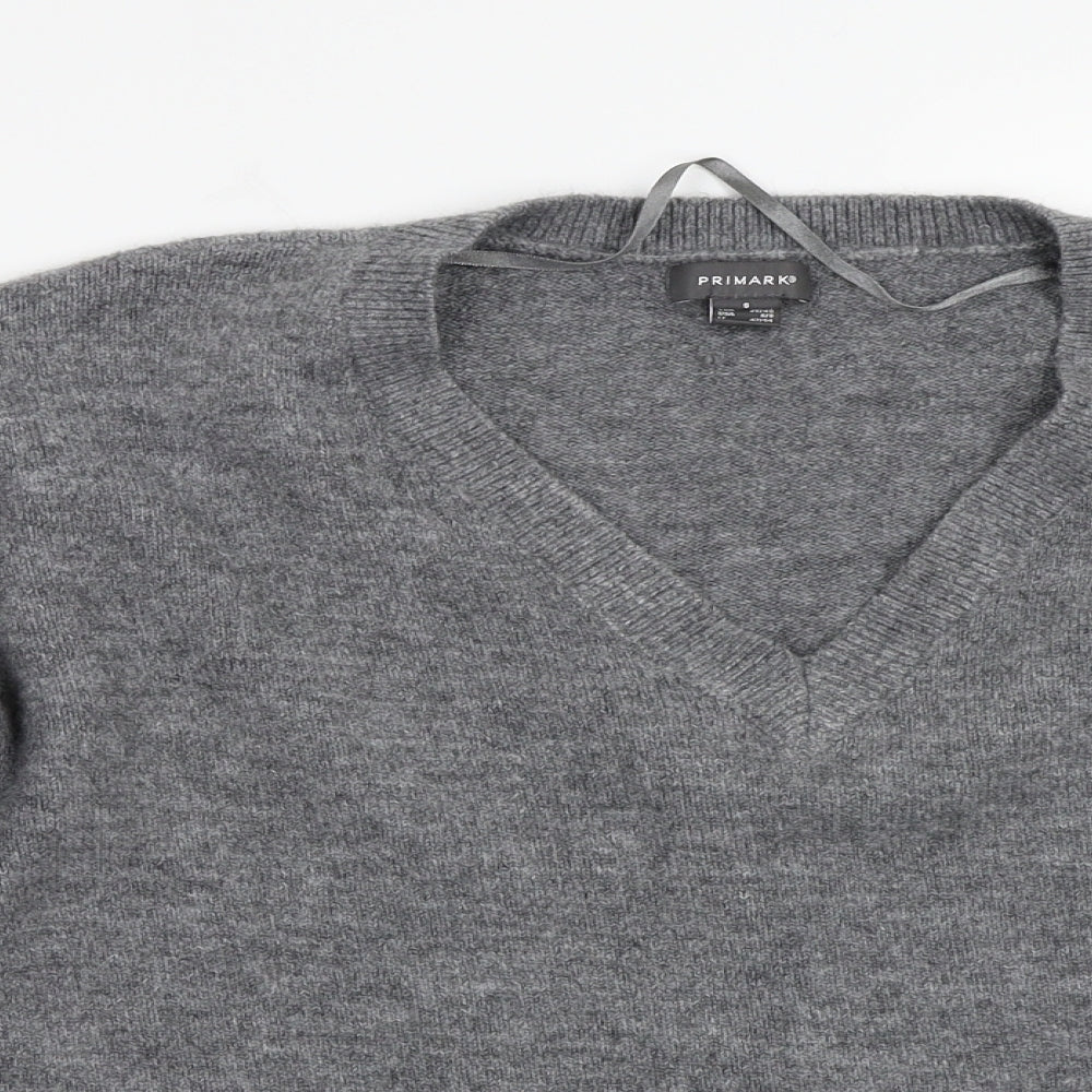 Primark Womens Grey   Pullover Jumper Size S