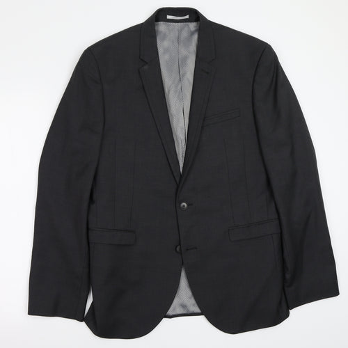 NEXT Mens Grey   Jacket Suit Jacket Size 42