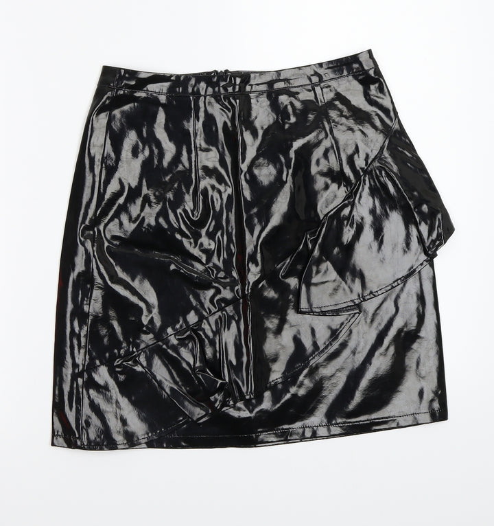 Mad but magic Womens Black   A-Line Skirt Size S