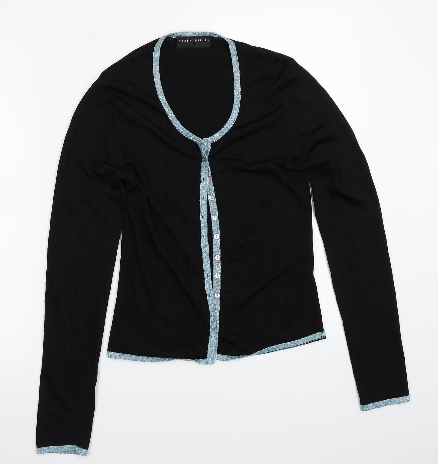 Karen Millen Womens Black   Cardigan Jumper Size XS