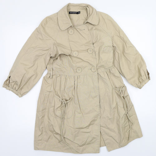 Primark Womens Beige   Jacket Coat Size 8