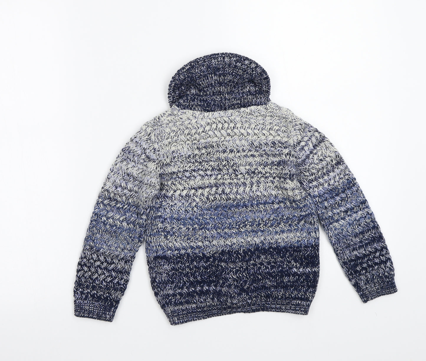 M&Co Boys Blue   Cardigan Jumper Size 18-24 Months