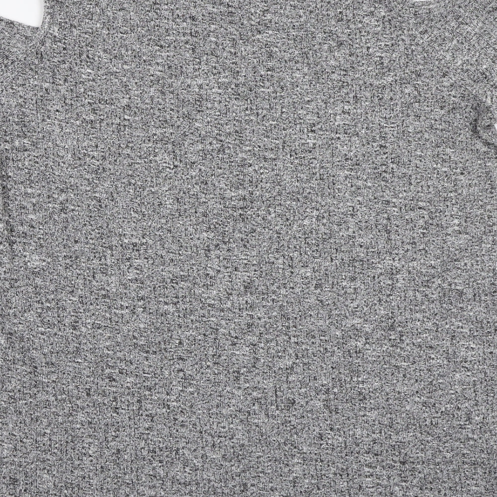 Marks and Spencer Womens Grey   Basic T-Shirt Size 16