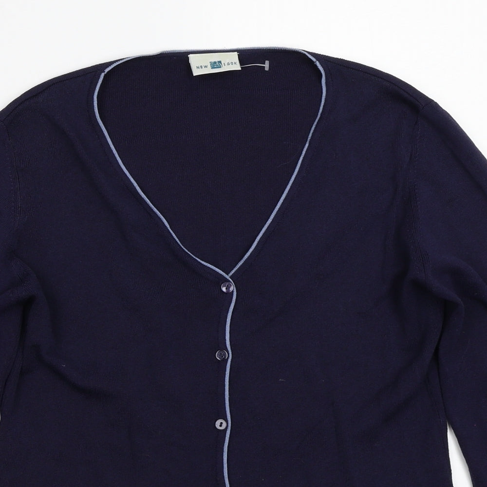 Newlook Womens Blue   Cardigan Jumper Size 12