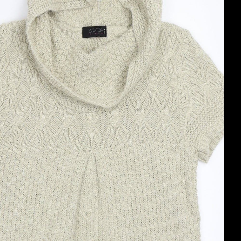 Davida Womens Beige   Pullover Jumper Size 14