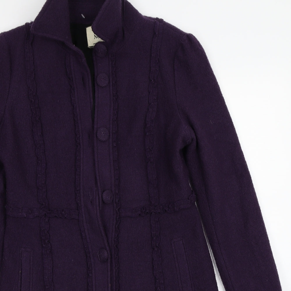 Noa Noa Womens Purple   Jacket Coat Size S