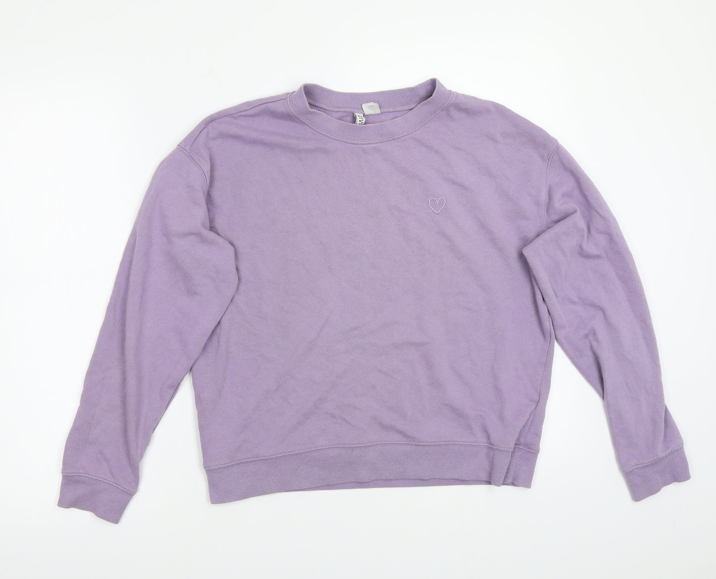 H&M Womens Purple   Pullover Jumper Size M