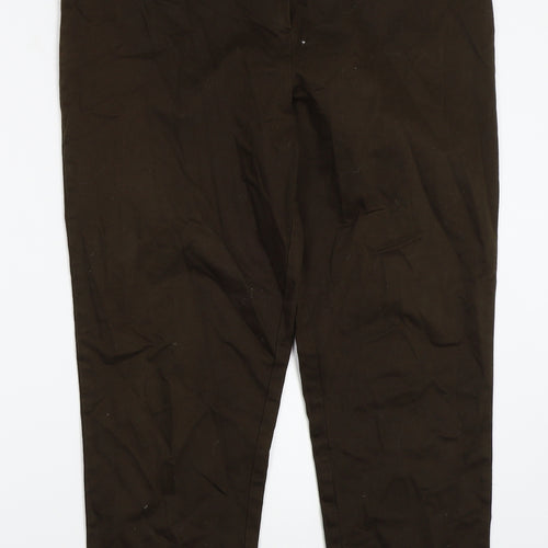 Classics Womens Green   Trousers  Size 16 L28 in