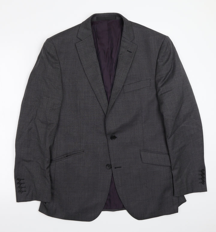 Marks and Spencer Mens Grey   Jacket Suit Jacket Size 40