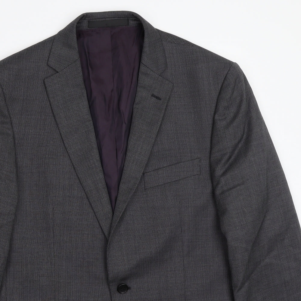 Marks and Spencer Mens Grey   Jacket Suit Jacket Size 40