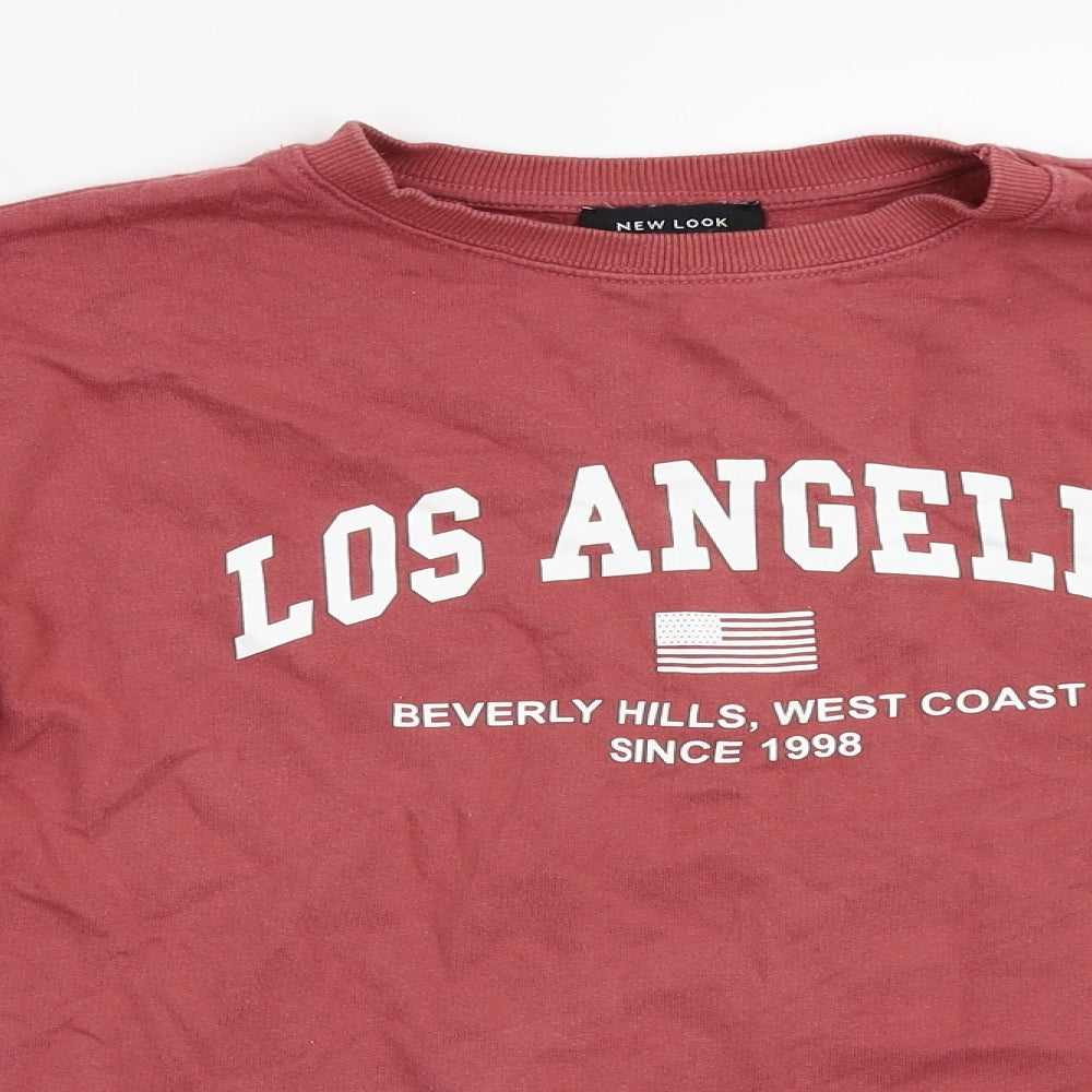 Newlook Womens Red   Pullover Jumper Size S