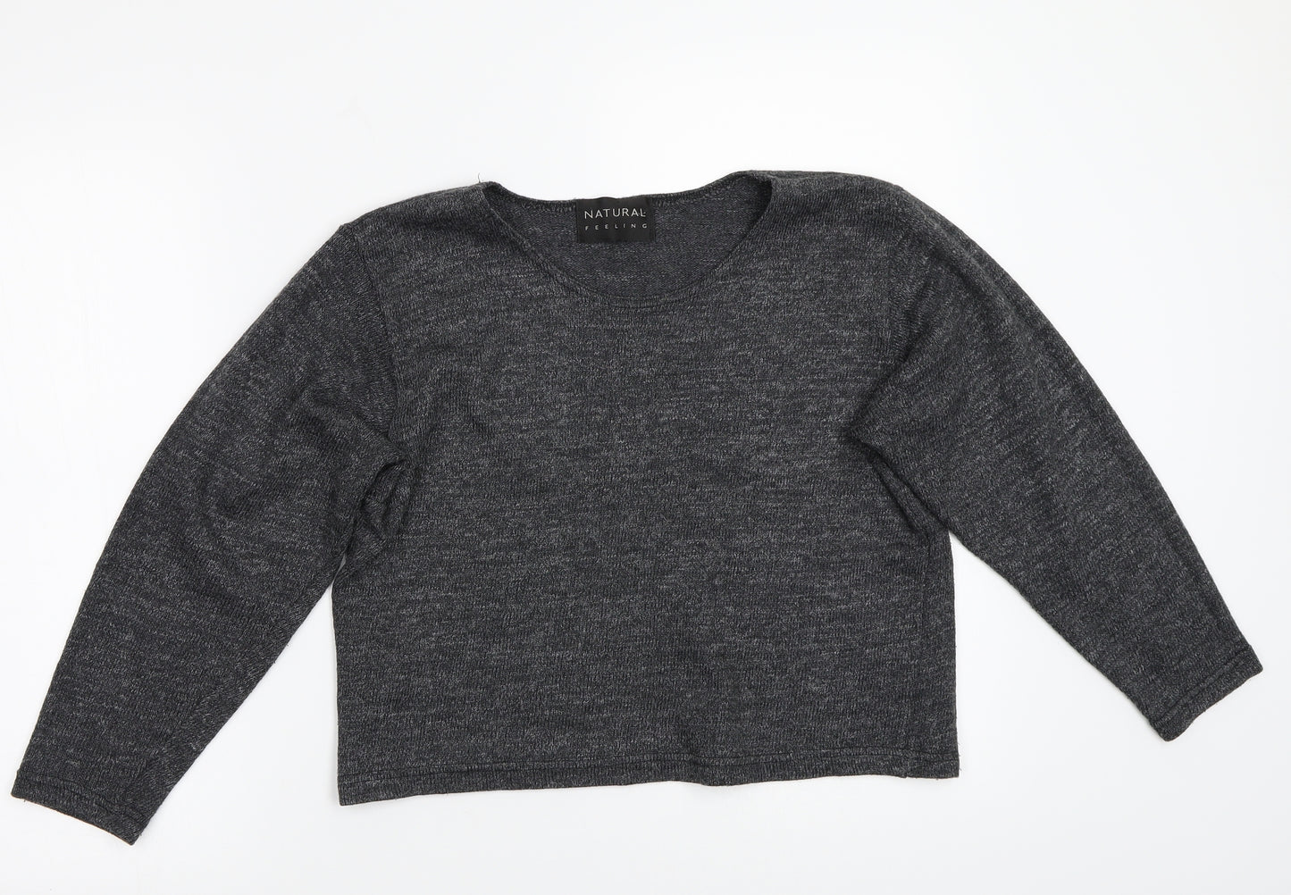 Natural feeling Womens Grey   Pullover Jumper One Size