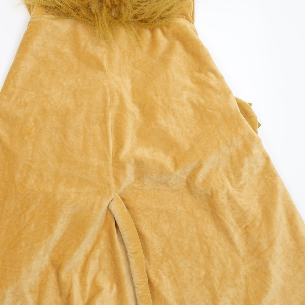 Preworn Baby Brown   Basic Coat Poncho One Size  - Lion towel wrap