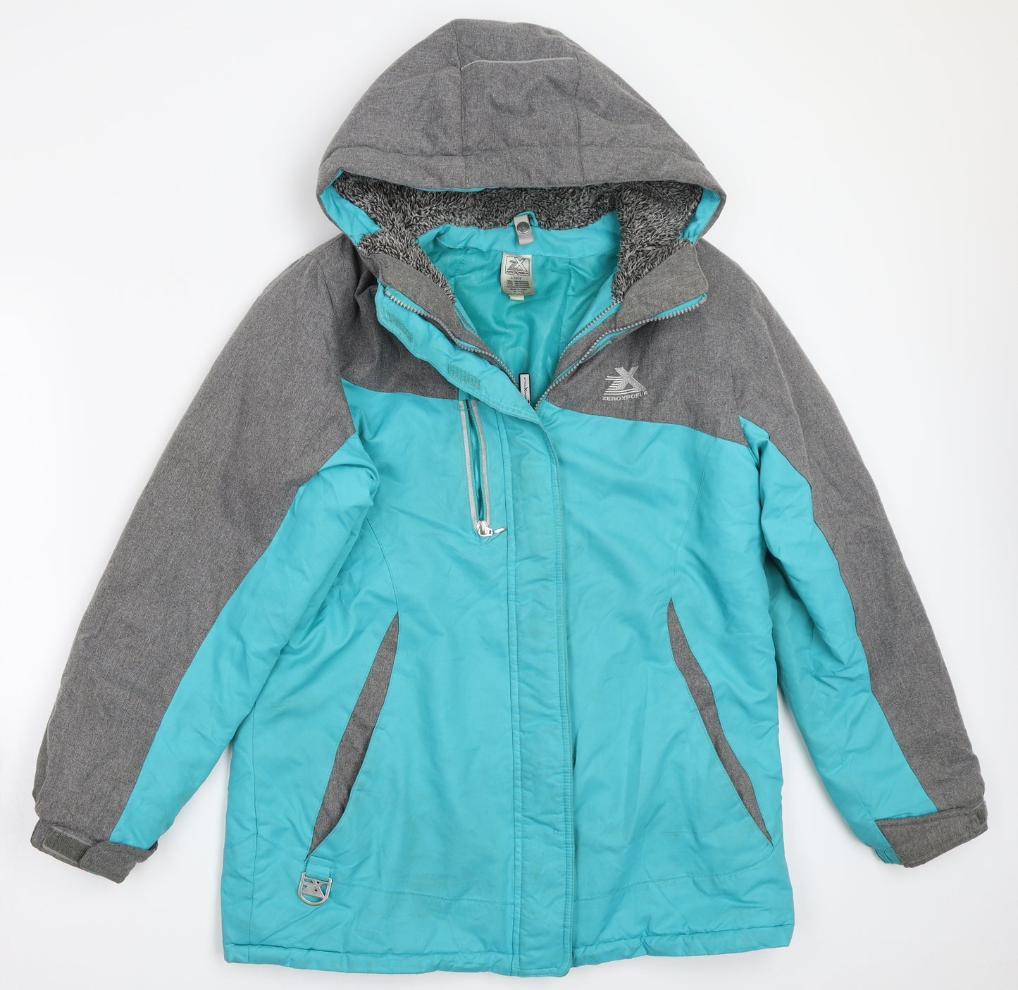 ZXTREMZ Womens Blue   Jacket Coat Size 14