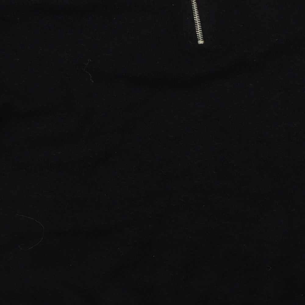 NEXT Womens Black Floral  Pullover Jumper Size 16