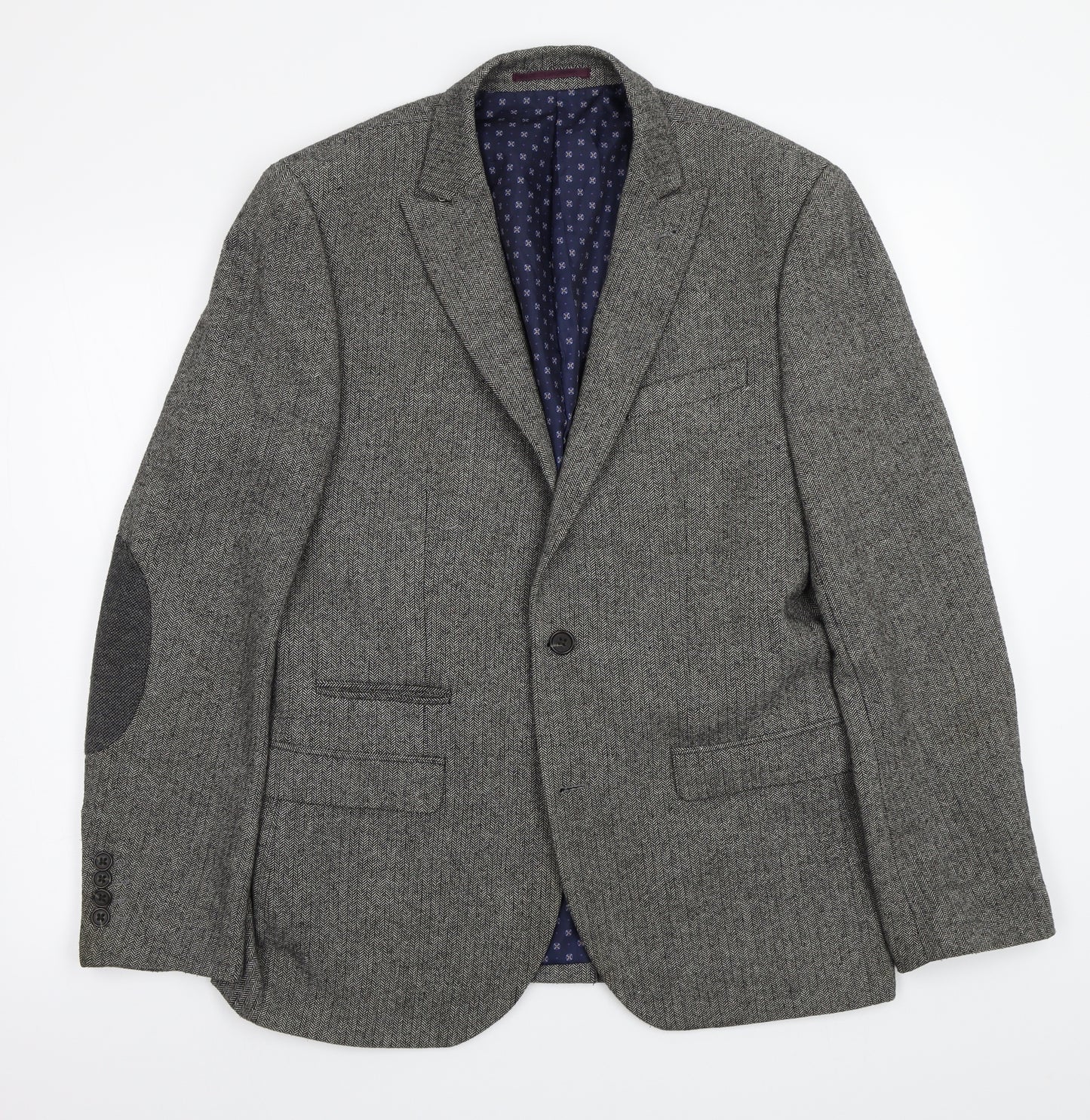 NEXT Mens Grey   Jacket Suit Jacket Size 40