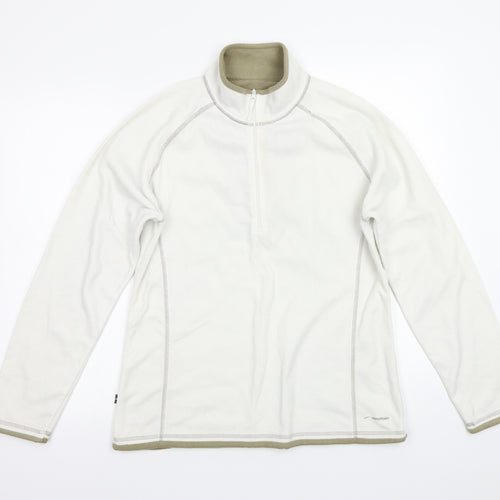 Mountainlife Womens White   Pullover Jumper Size 10