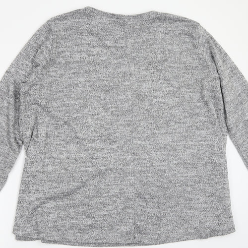 Cruz Womens Grey   Pullover Jumper One Size