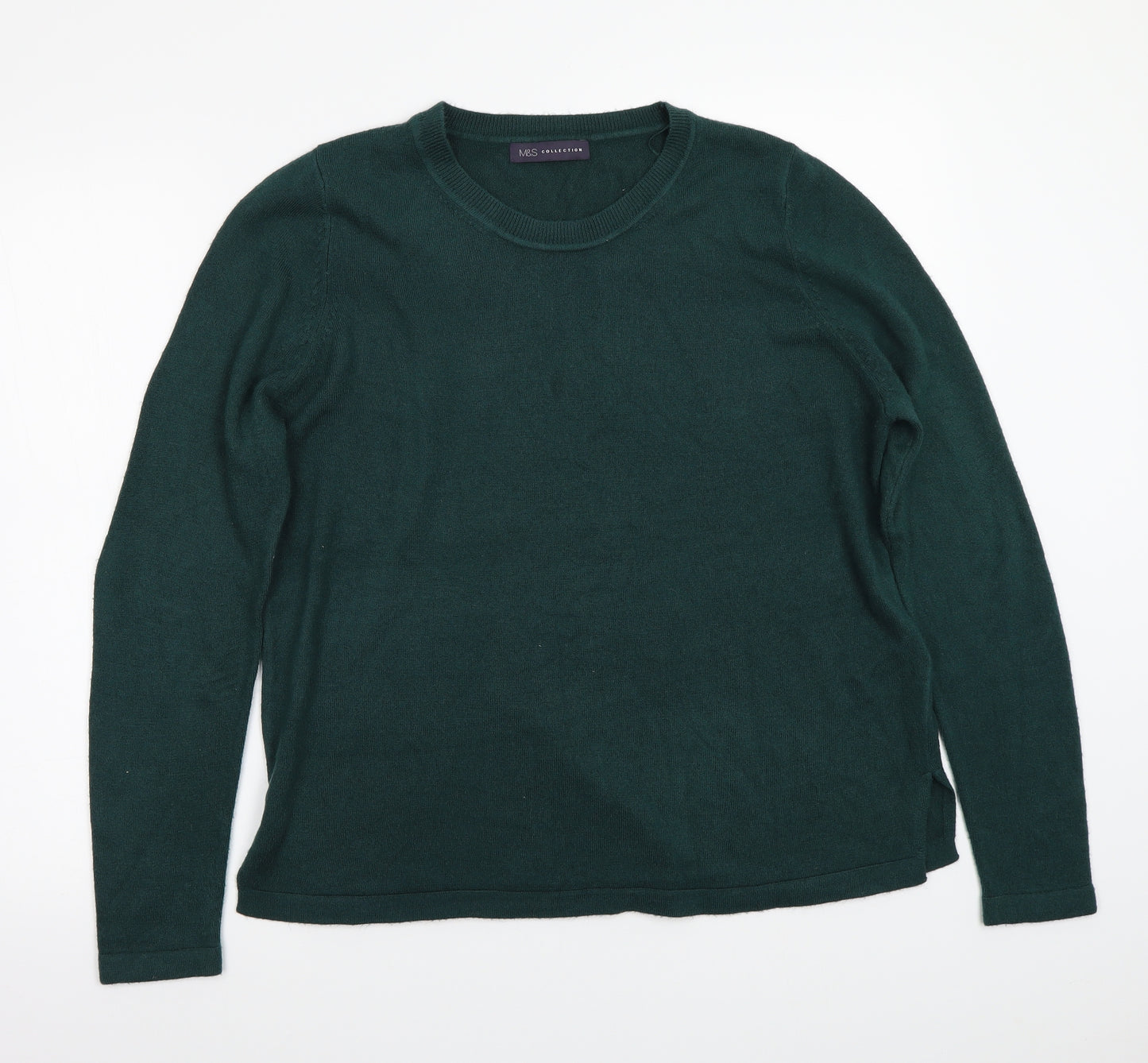 Marks and Spencer Womens Green   Pullover Jumper Size 16