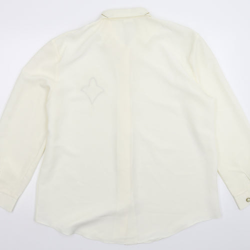 Preworn Womens White   Basic Button-Up Size 20
