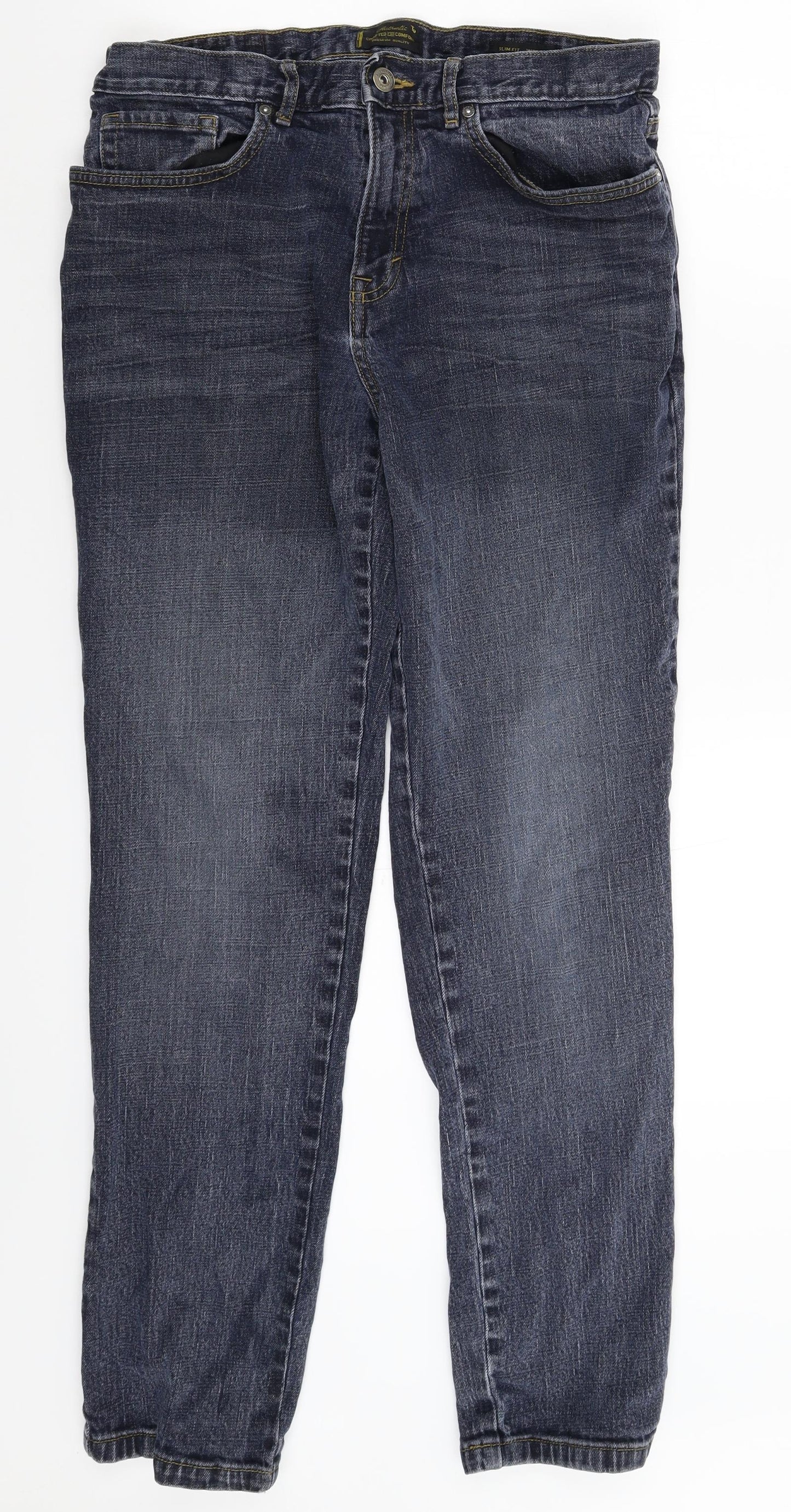 TU Mens Blue  Denim Skinny Jeans Size 34 L31 in