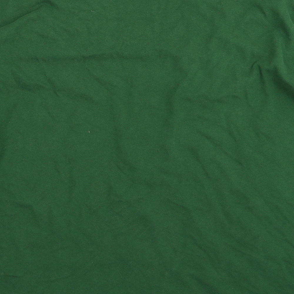 Aeropostale Mens Green Striped  Pullover Sweatshirt Size M