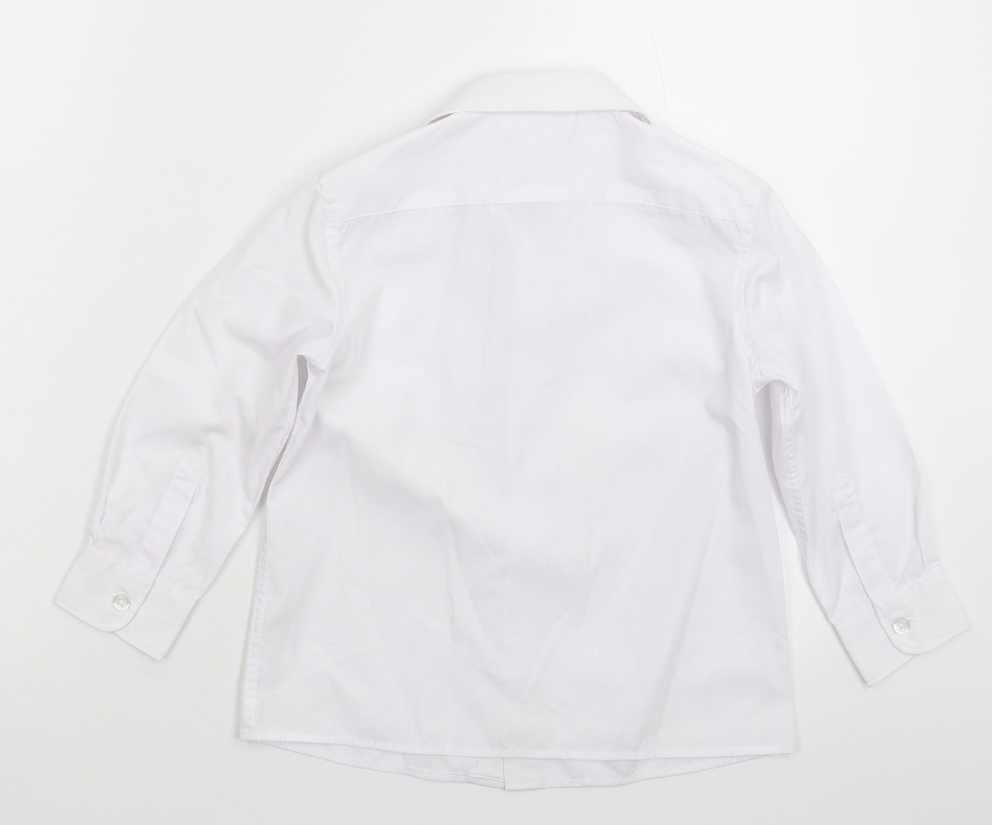 F&F Boys White   Basic Button-Up Size 4-5 Years  - Formal