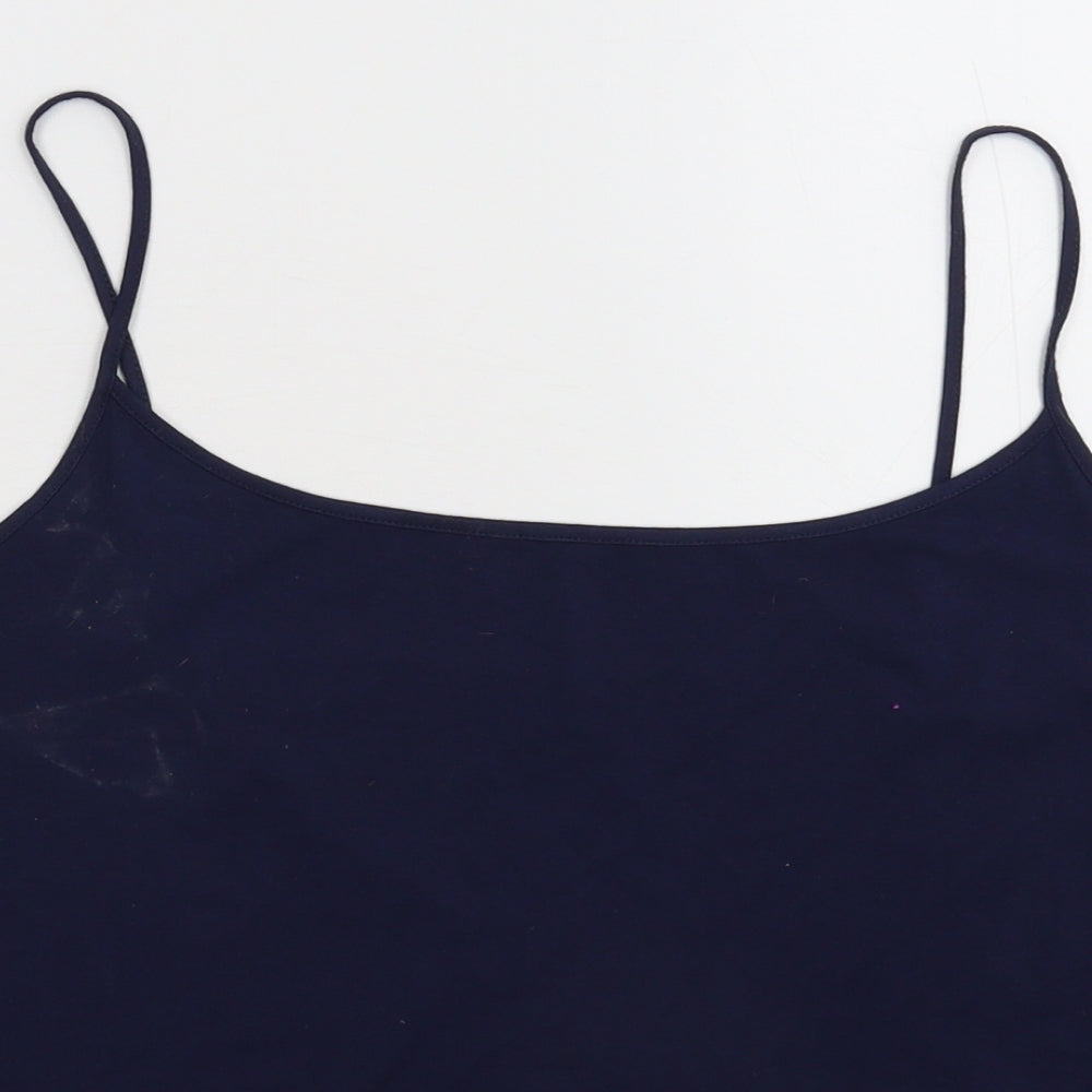 Marks and Spencer Womens Blue   Basic Tank Size 22