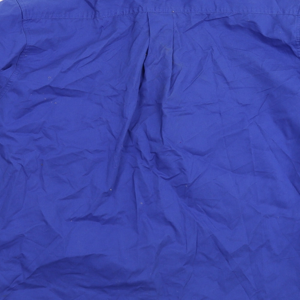 Burton Mens Blue    Button-Up Size L