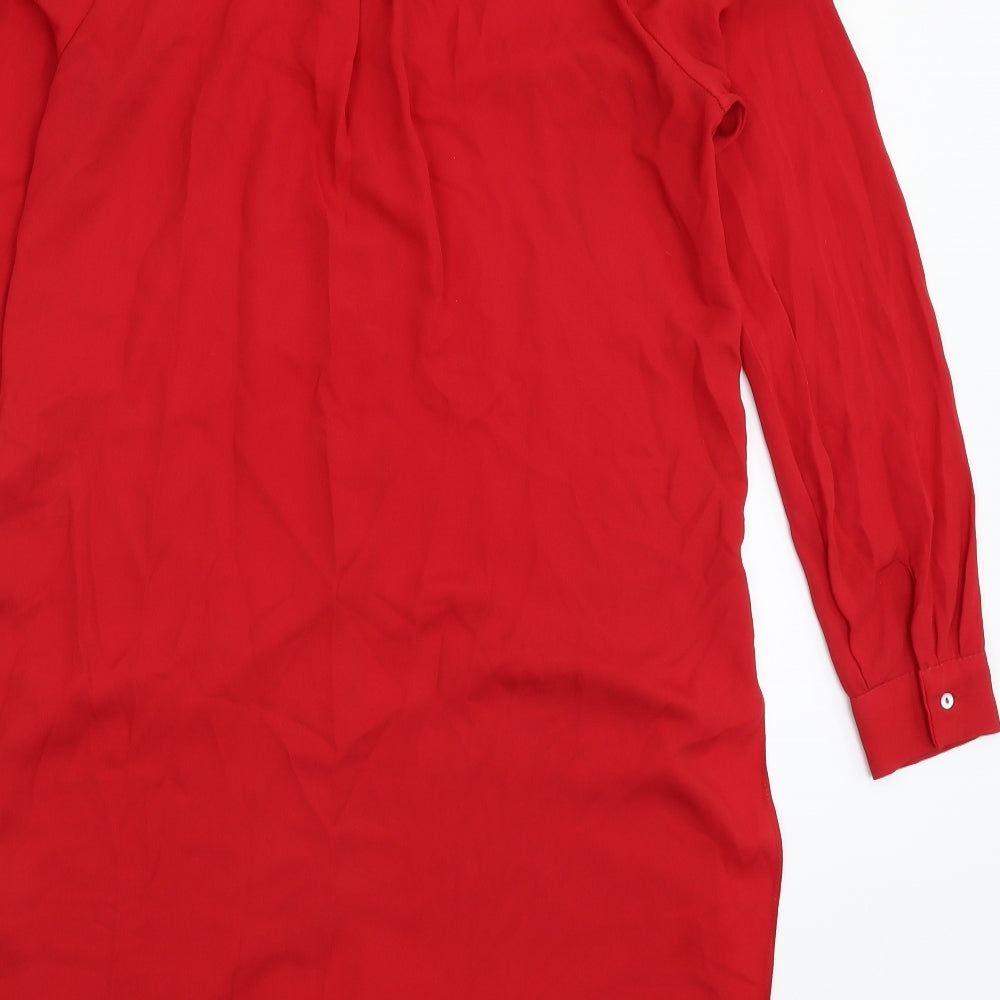 Dorothy Perkins Womens Red   Shirt Dress  Size 12