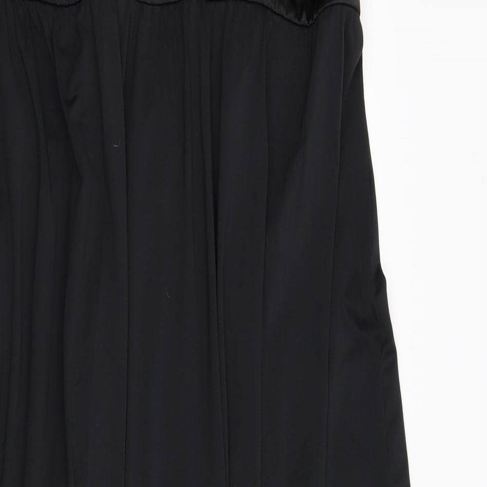 Todays Woman Womens Black   Fit & Flare  Size 16