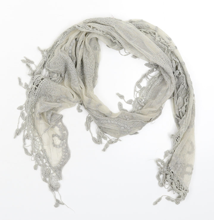 Preworn Womens Grey  Knit  Scarf