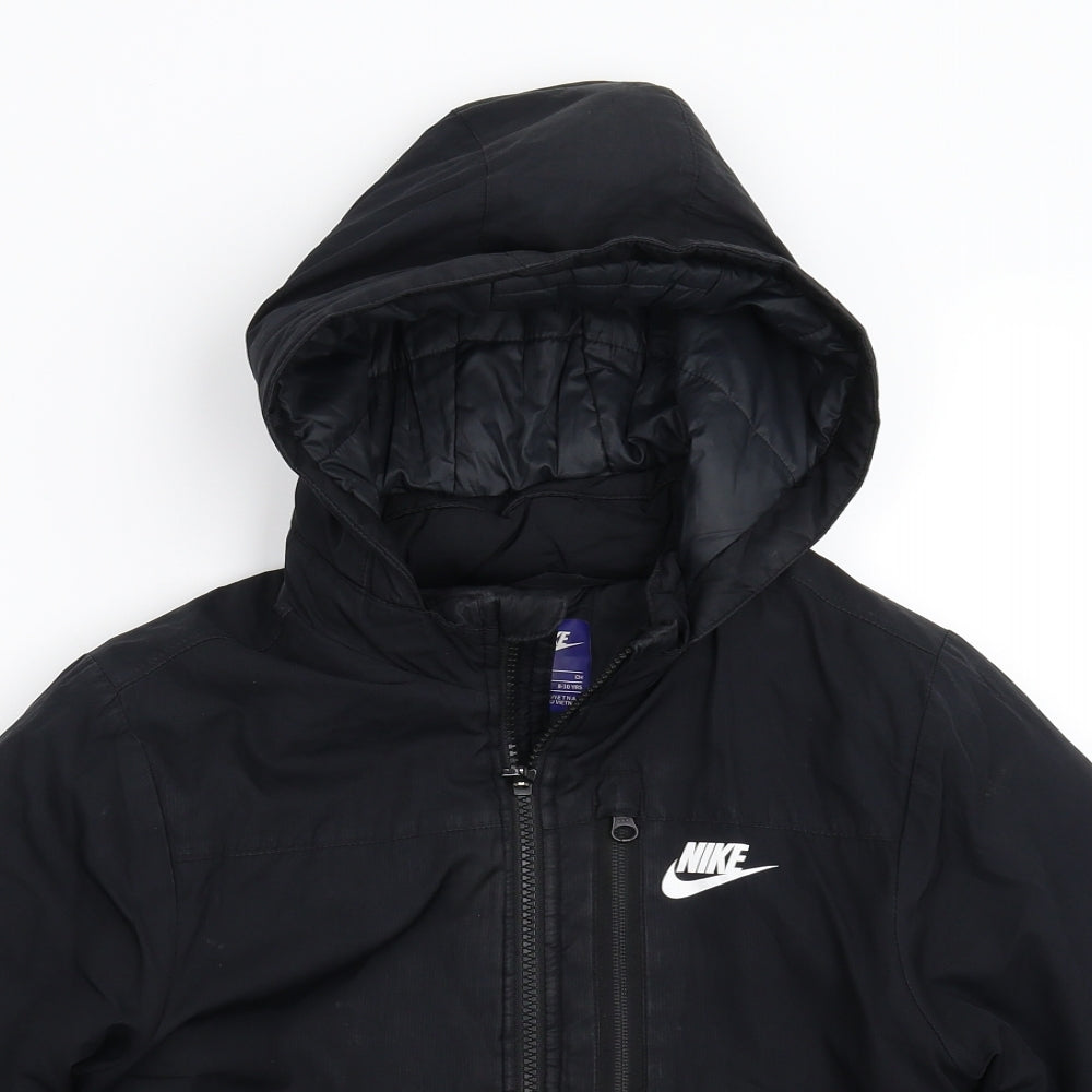 Nike Boys Black   Jacket Coat Size 10 Years