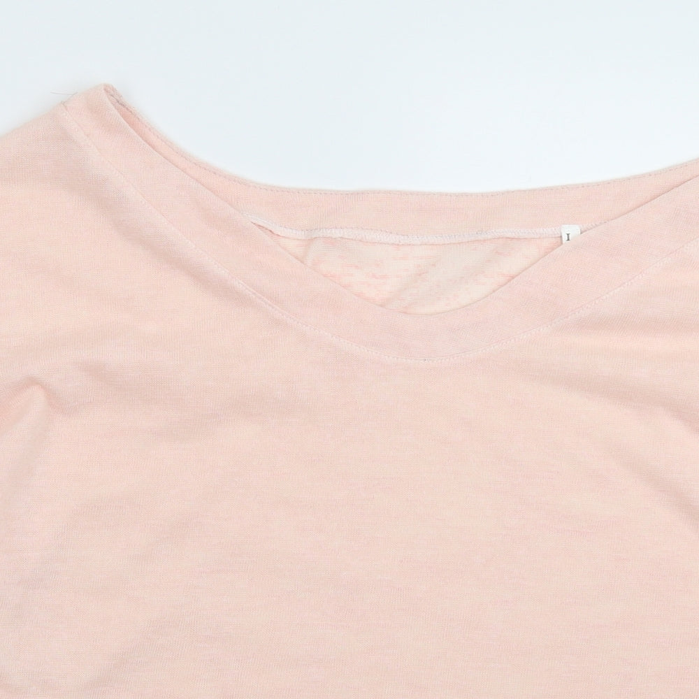 Preworn Womens Beige  Knit Pullover Jumper Size L