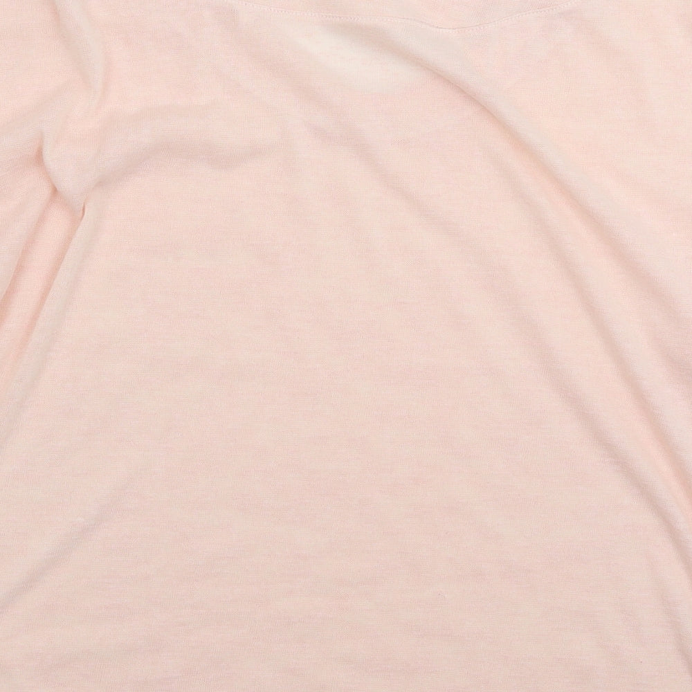 Preworn Womens Beige  Knit Pullover Jumper Size L