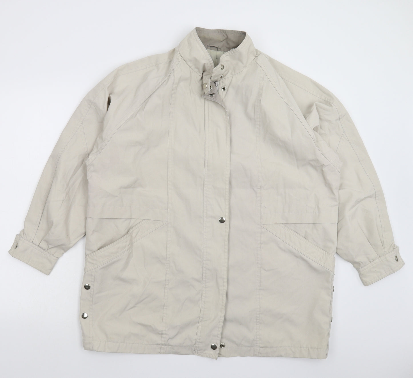 Monique Womens Grey   Jacket  Size 2XL