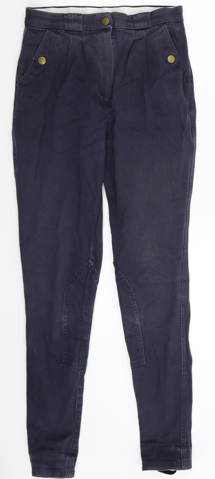 Harry Hall Womens Blue Trousers Size 28 in L31 in