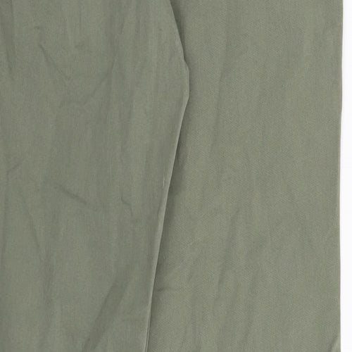 George Mens Green   Chino Trousers Size 32 L32 in