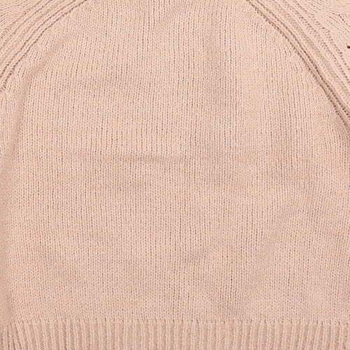 George Womens Beige  Knit Pullover Jumper Size S
