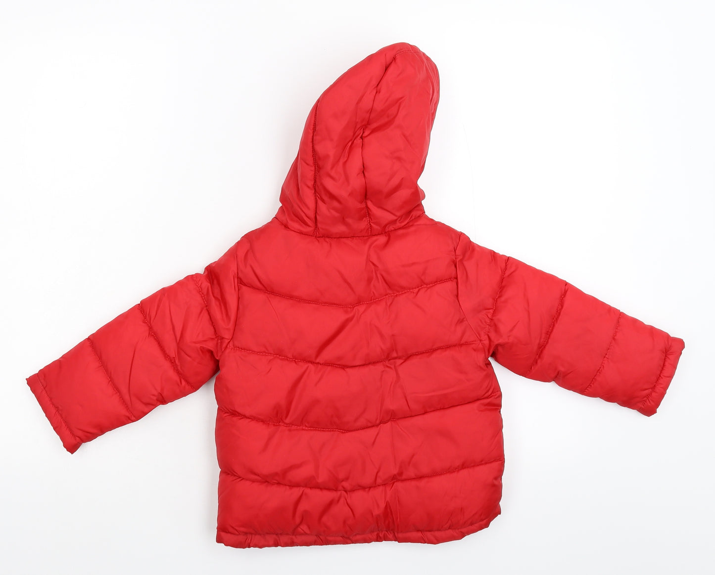 Marks and Spencer Baby Red   Puffer Jacket Jacket Size 18-24 Months