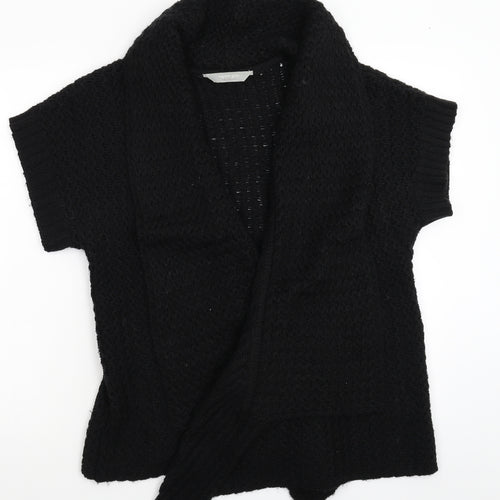 BHS Womens Black  Knit Cardigan Jumper Size 16
