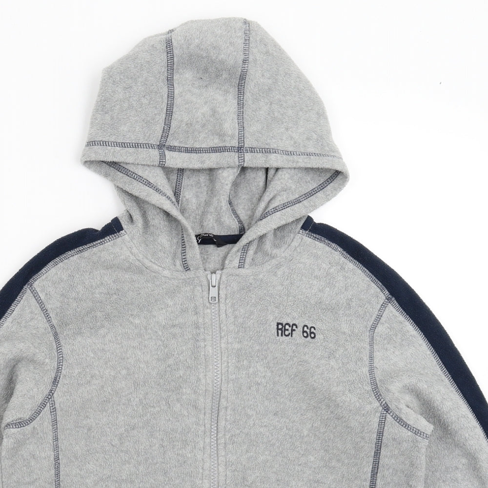 George Boys Grey  Fleece Jacket  Size 9-10 Years