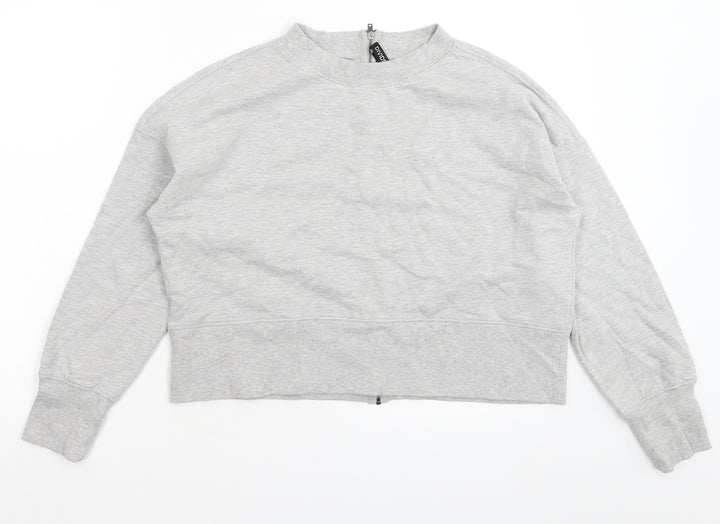 Divided Womens Grey   Pullover Sweatshirt Size S