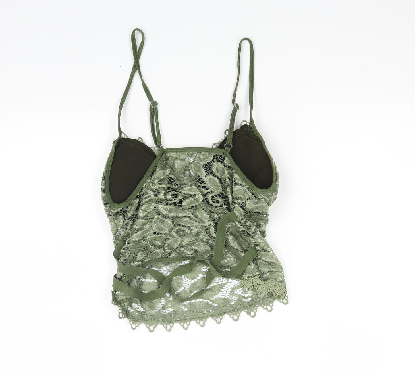 Preworn Womens Green   Basic Tank Size S