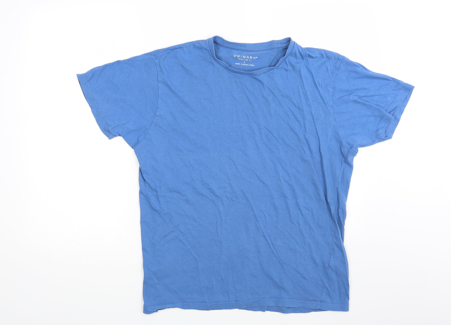 Primark Mens Blue    T-Shirt Size L