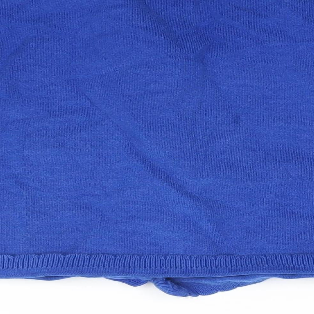 Matalan Girls Blue  Knit Cardigan Jumper Size 7 Years