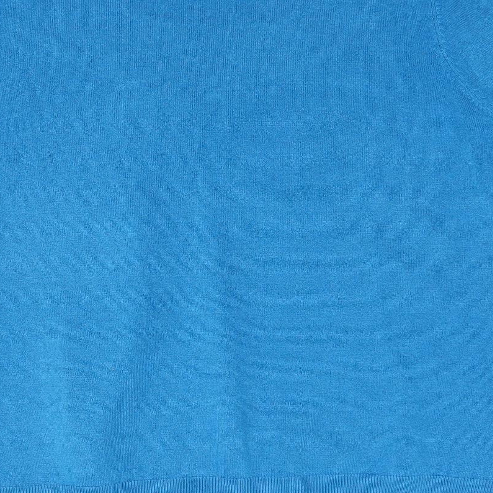 BHS Womens Blue  Knit Pullover Jumper Size 16