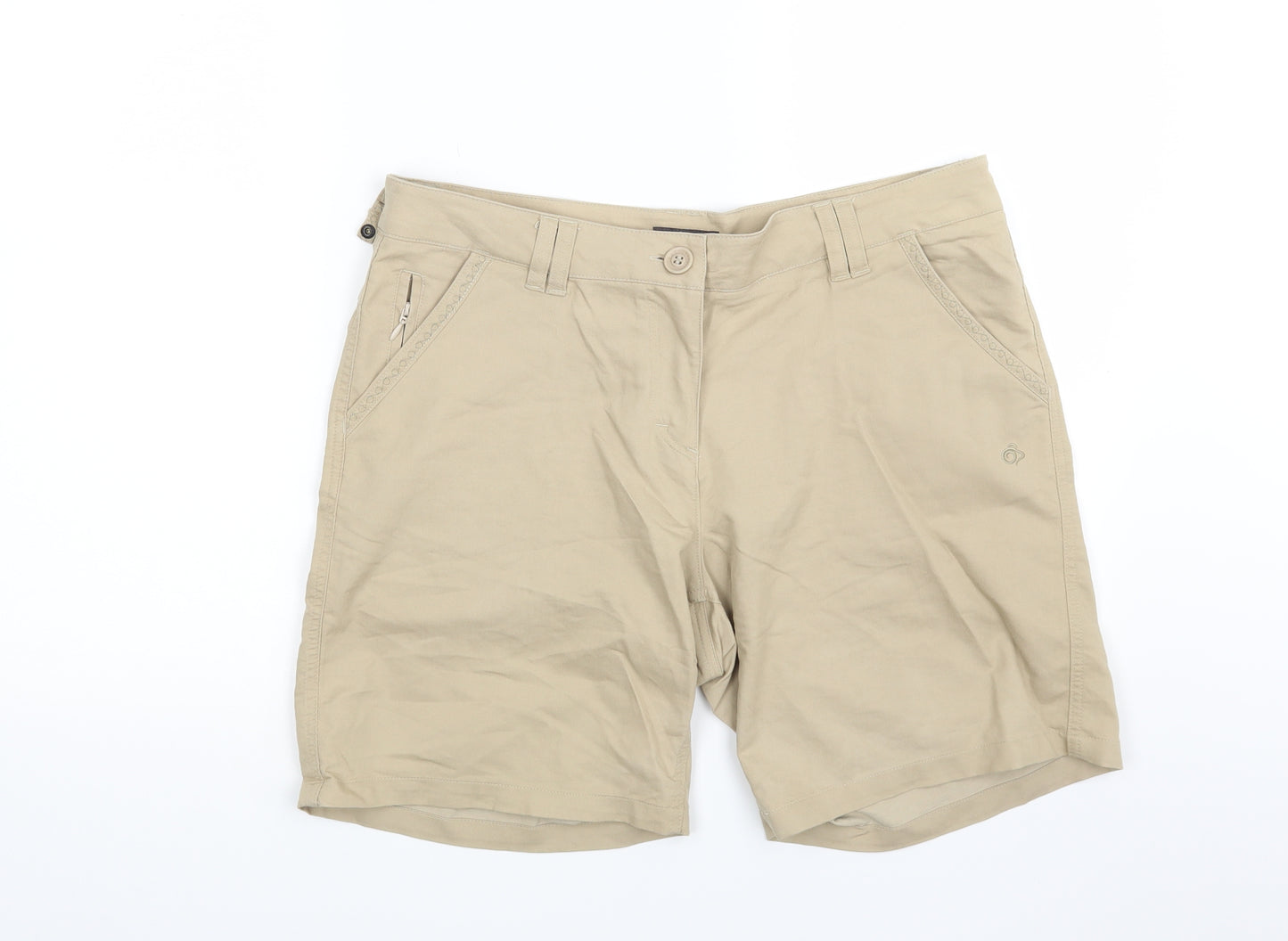 Craghoppers Womens Beige   Bermuda Shorts Size 14