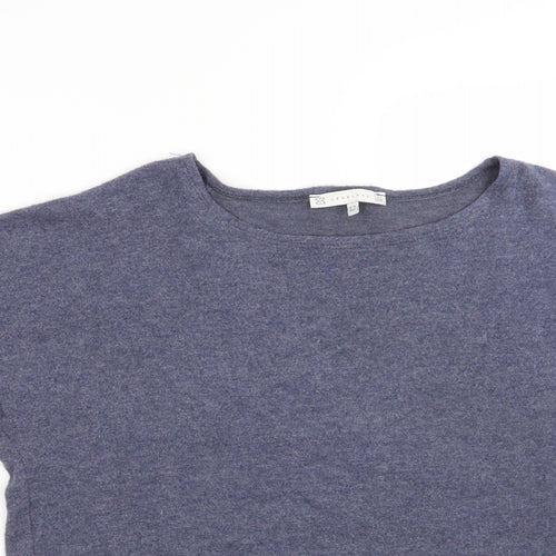 Lakeland Womens Blue  Fleece Basic T-Shirt Size 12